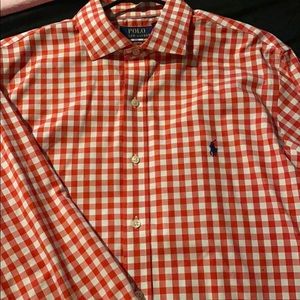 Red Plaid Polo